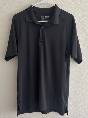 5.11 Tactical Men's Dark Grey Polo Size Medium